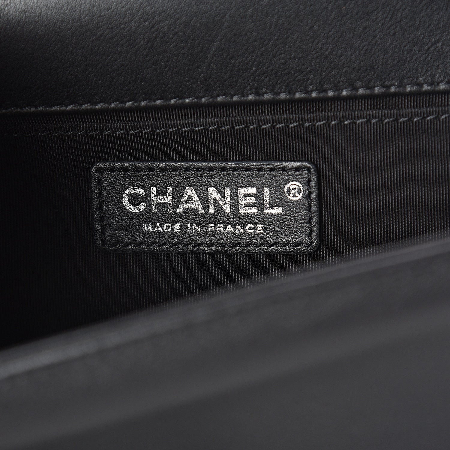 Chanel Calfskin Quilted Medium Boy Flap Black 5 of 9