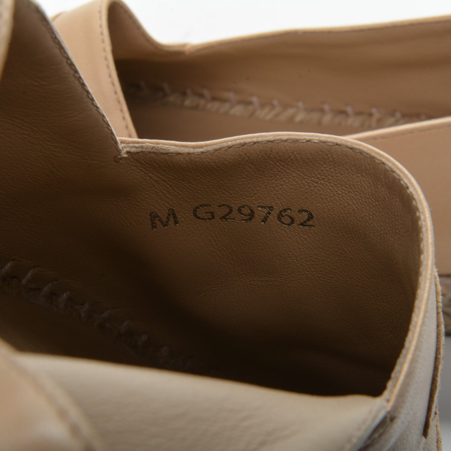 Lambskin CC Espadrilles 38 Beige Black