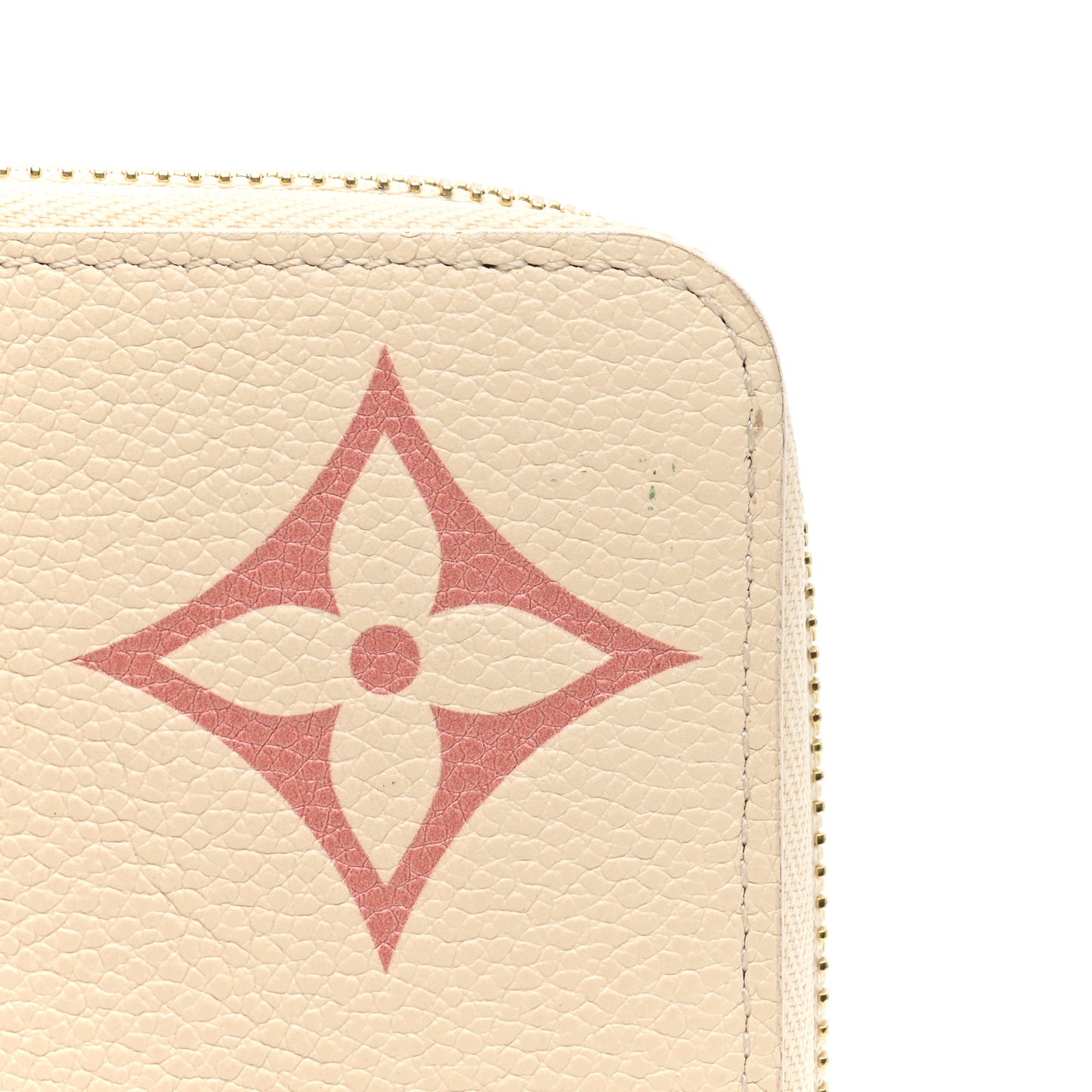 Empreinte Monogram Giant Zippy Wallet Creme Bois De Rose