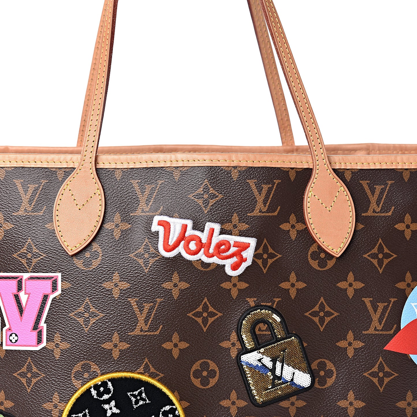 Monogram Travel Stickers Neverfull MM