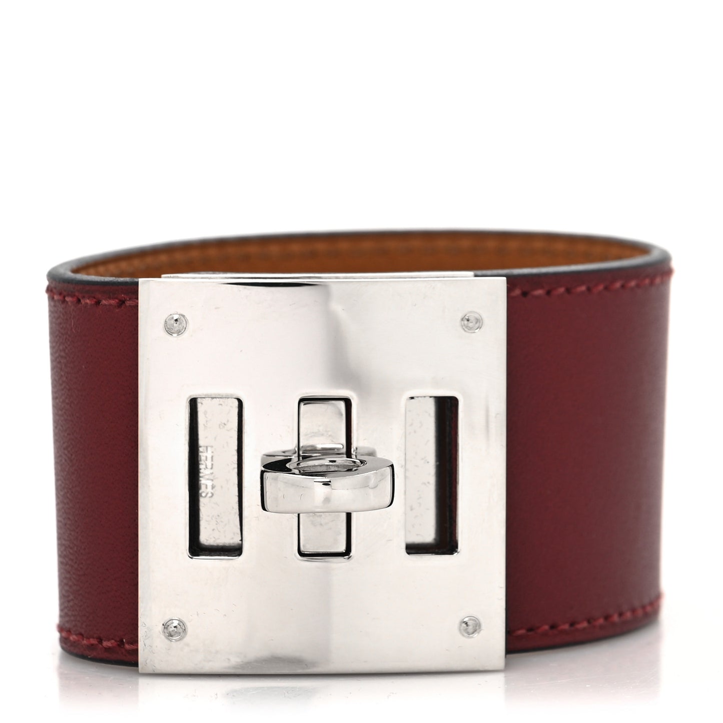 Swift Kelly Dog Bracelet T2 Rouge Grenat