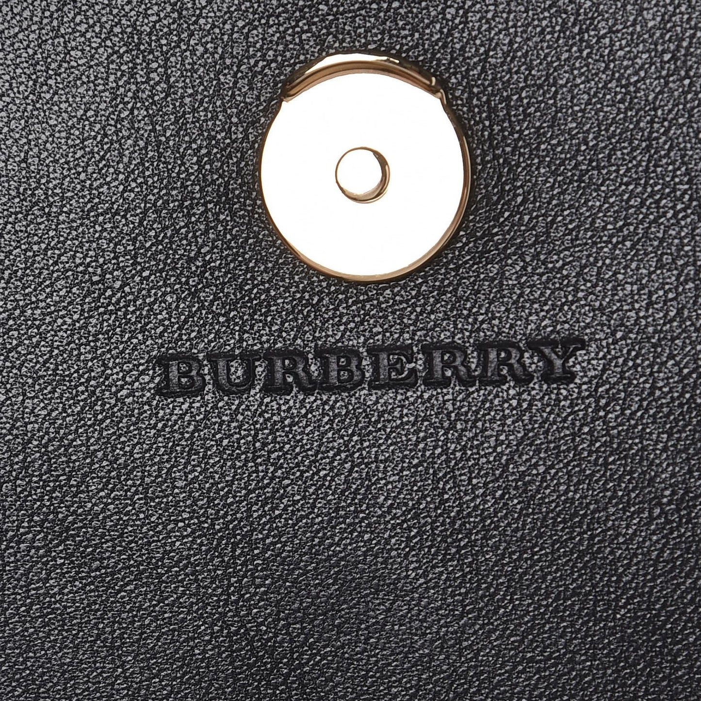 Calfskin House Check Henley Wallet On Chain Black