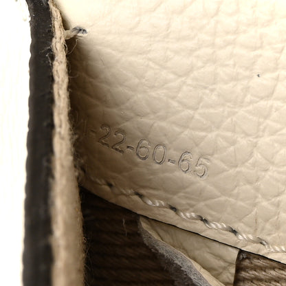 Chloe Raffia Grain Calfskin Medium Marcie Basket White 7 of 13