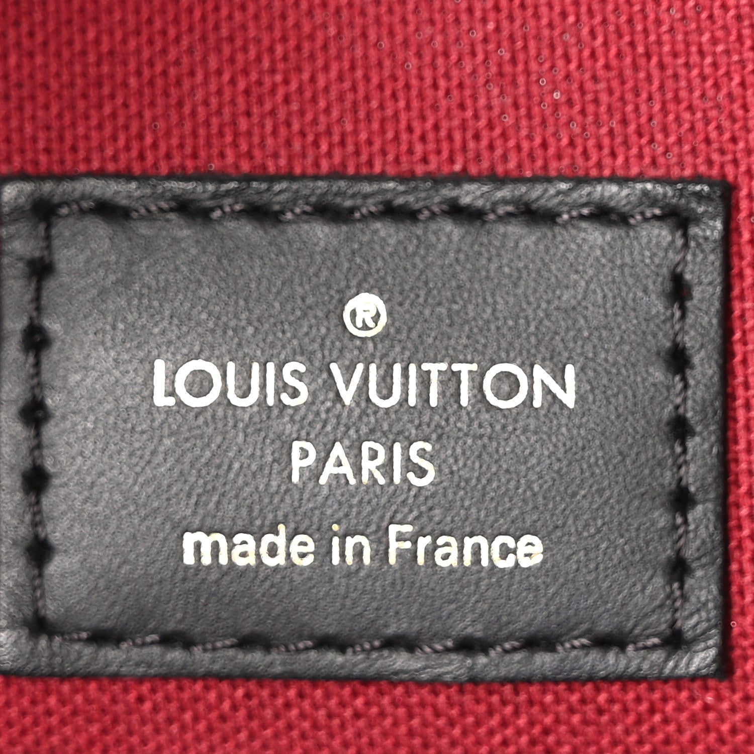 Louis Vuitton Monogram Montsouris PM Black 6 of 9