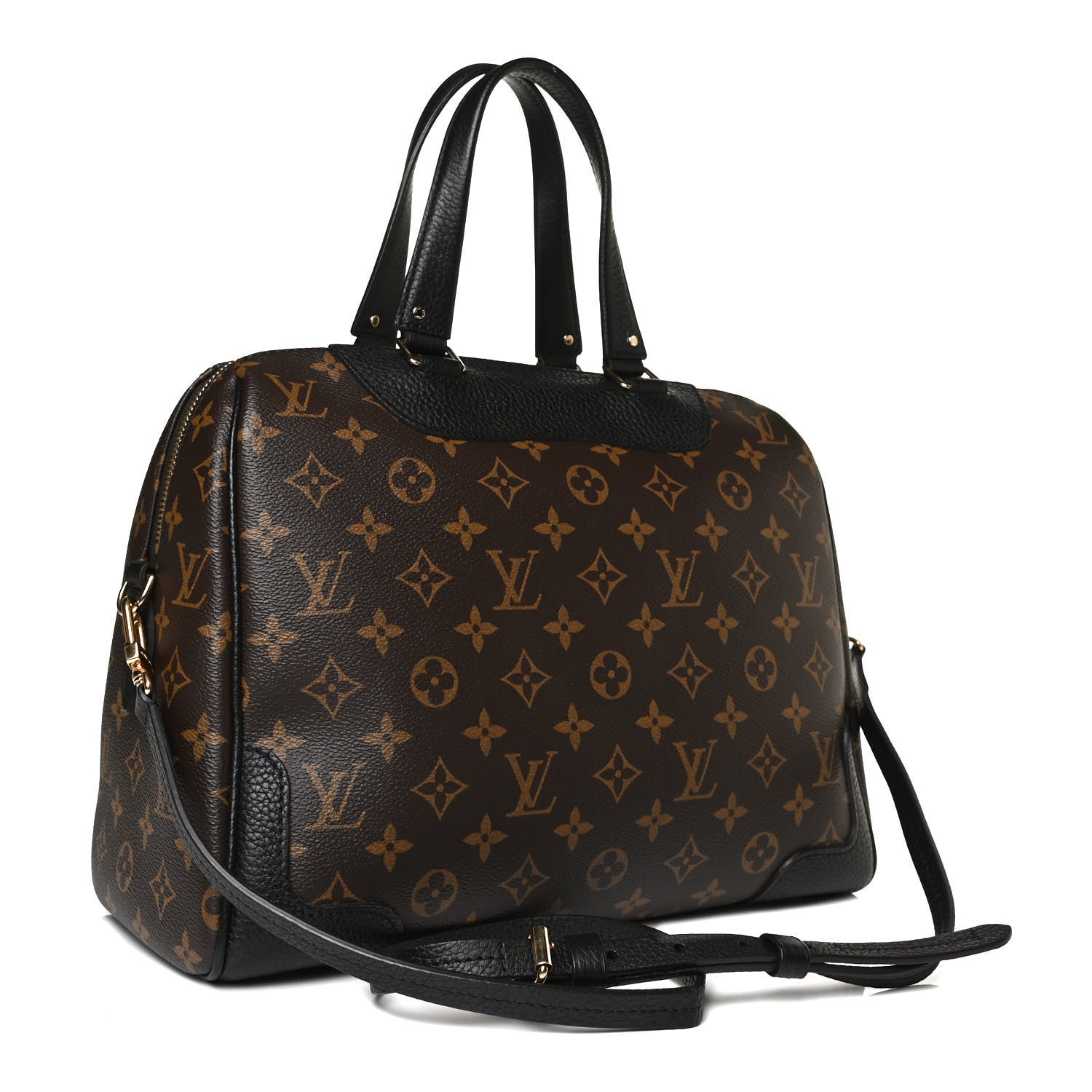 Louis Vuitton Monogram Retiro NM Black 3 of 17