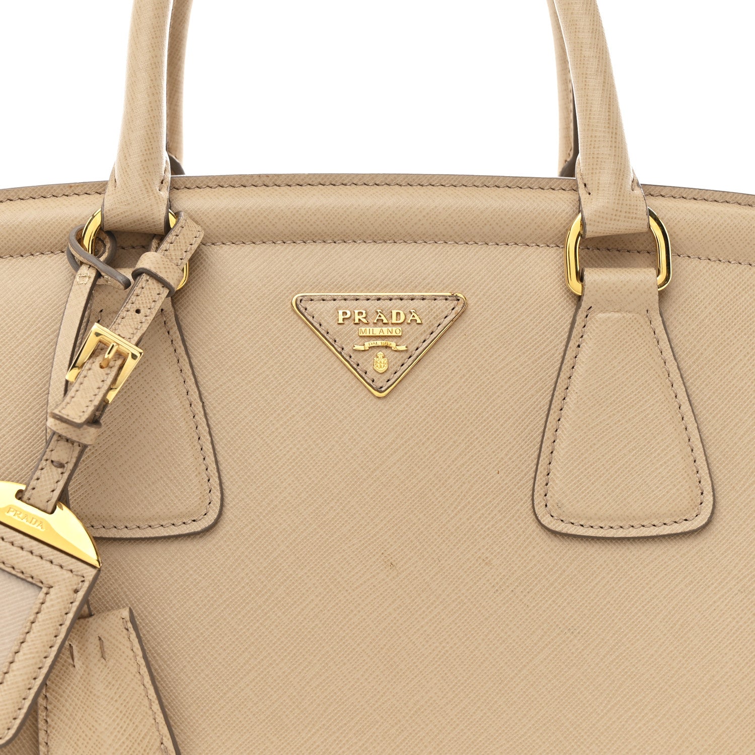 Prada Saffiano Lux Parabole Tote Sabbia 10 of 16