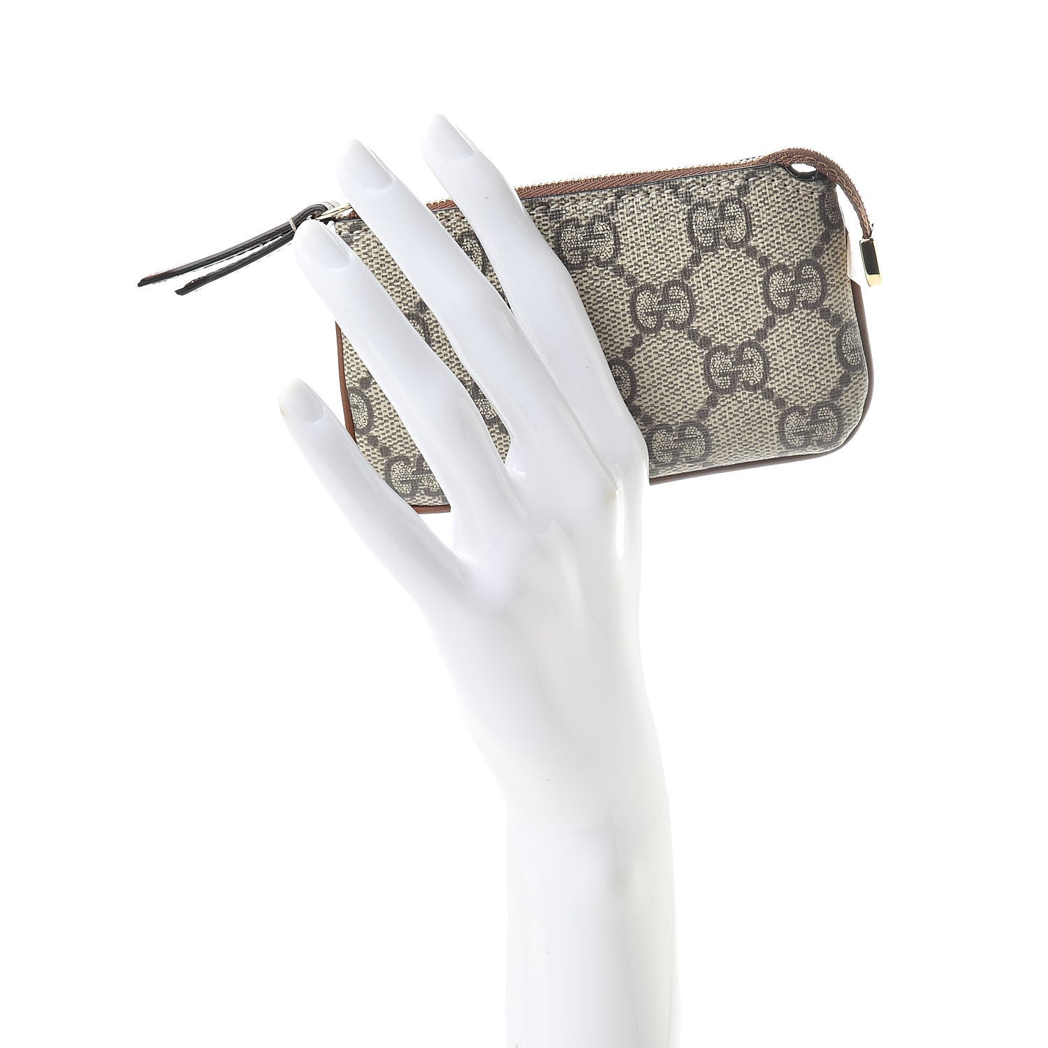 Gucci GG Supreme Monogram Key Case Brown 2 of 8