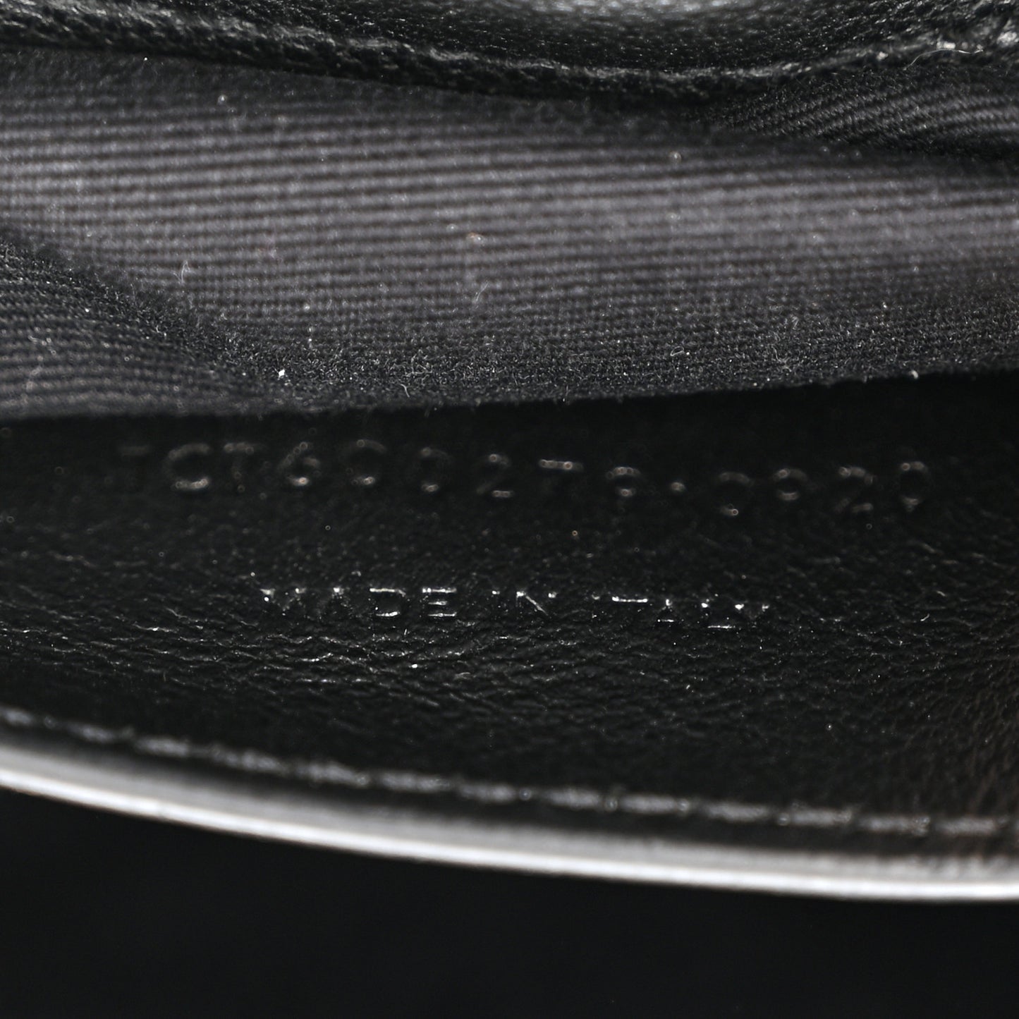 Sheepskin Matelasse Chevron Monogram Medium College Bag Black