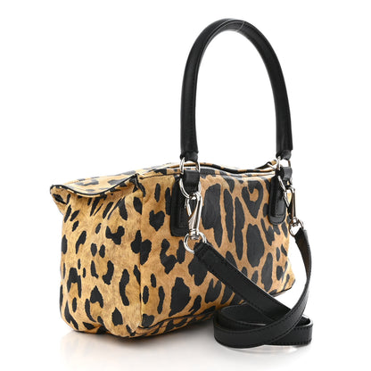Givenchy Calfskin Leopard Print Small Pandora Multicolor 3 of 17
