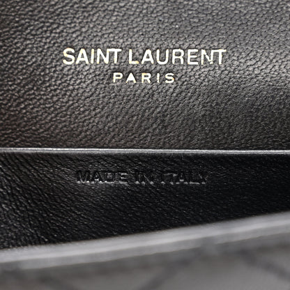 Saint Laurent Lambskin Quilted Micro Gaby Bag Black 6 of 10