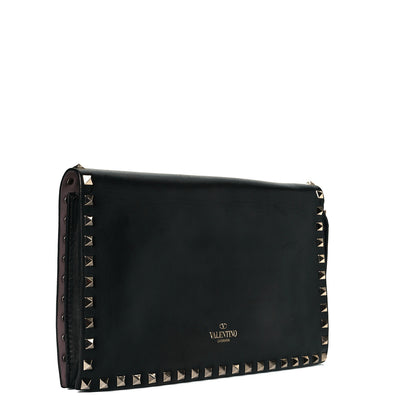 Valentino Garavani Nappa Rockstud Wristlet Clutch Black 3 of 8