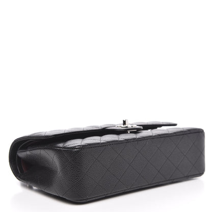 Chanel Caviar Quilted Medium Double Flap Black 4 of 11