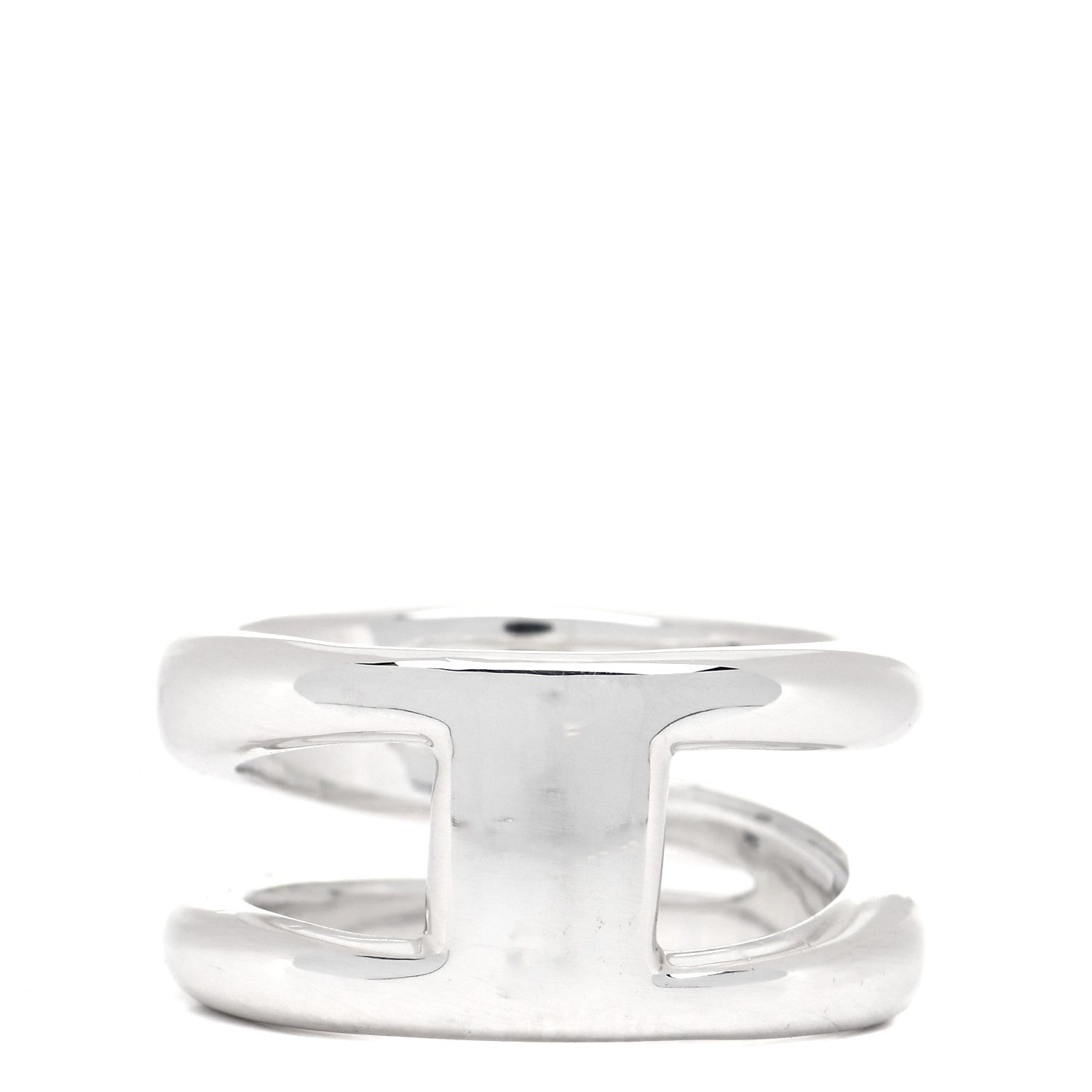 Tiffany Sterling Silver Zig Zag Ring 52 6 3 of 5
