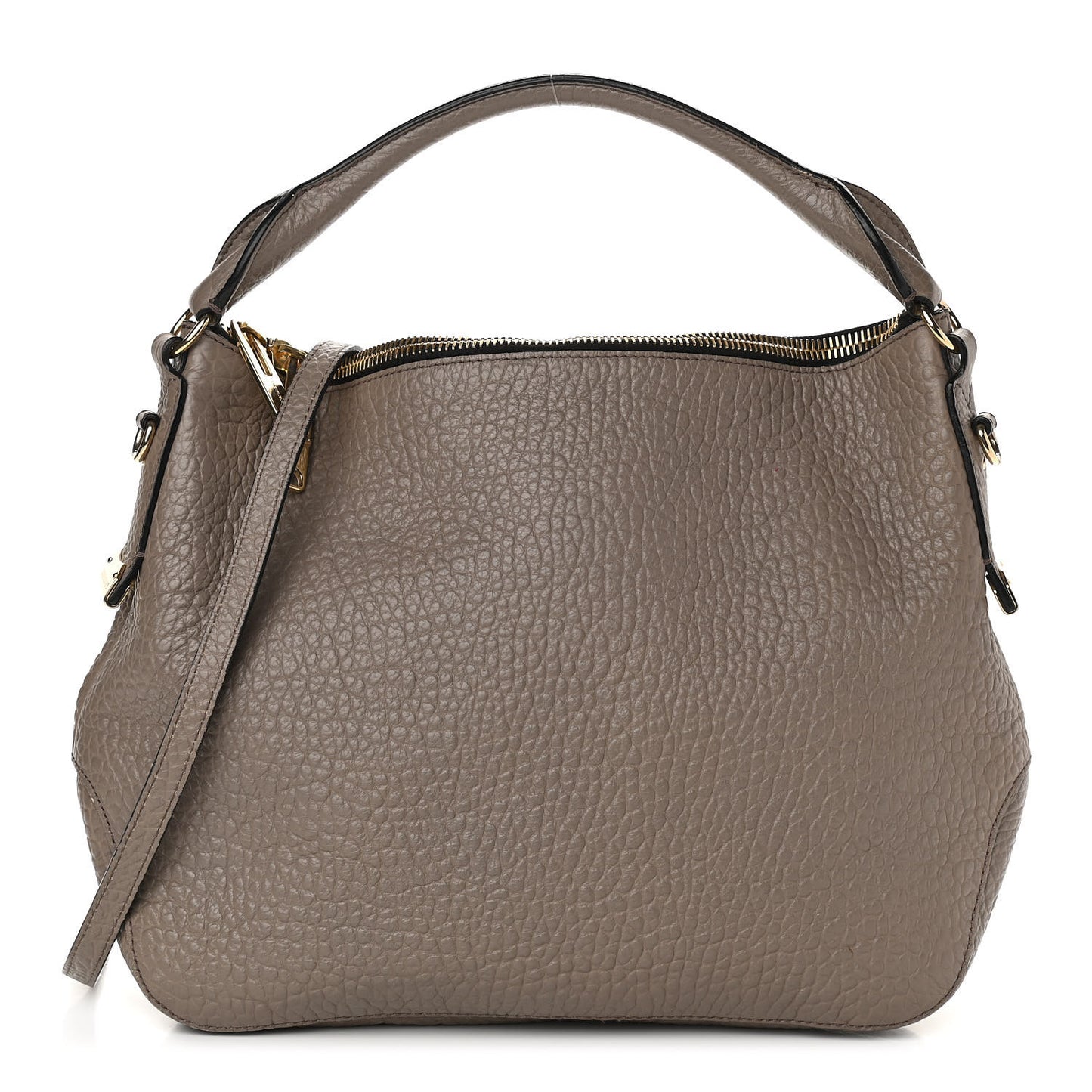 Heritage Grain Small Ledbury Hobo Pale Taupe