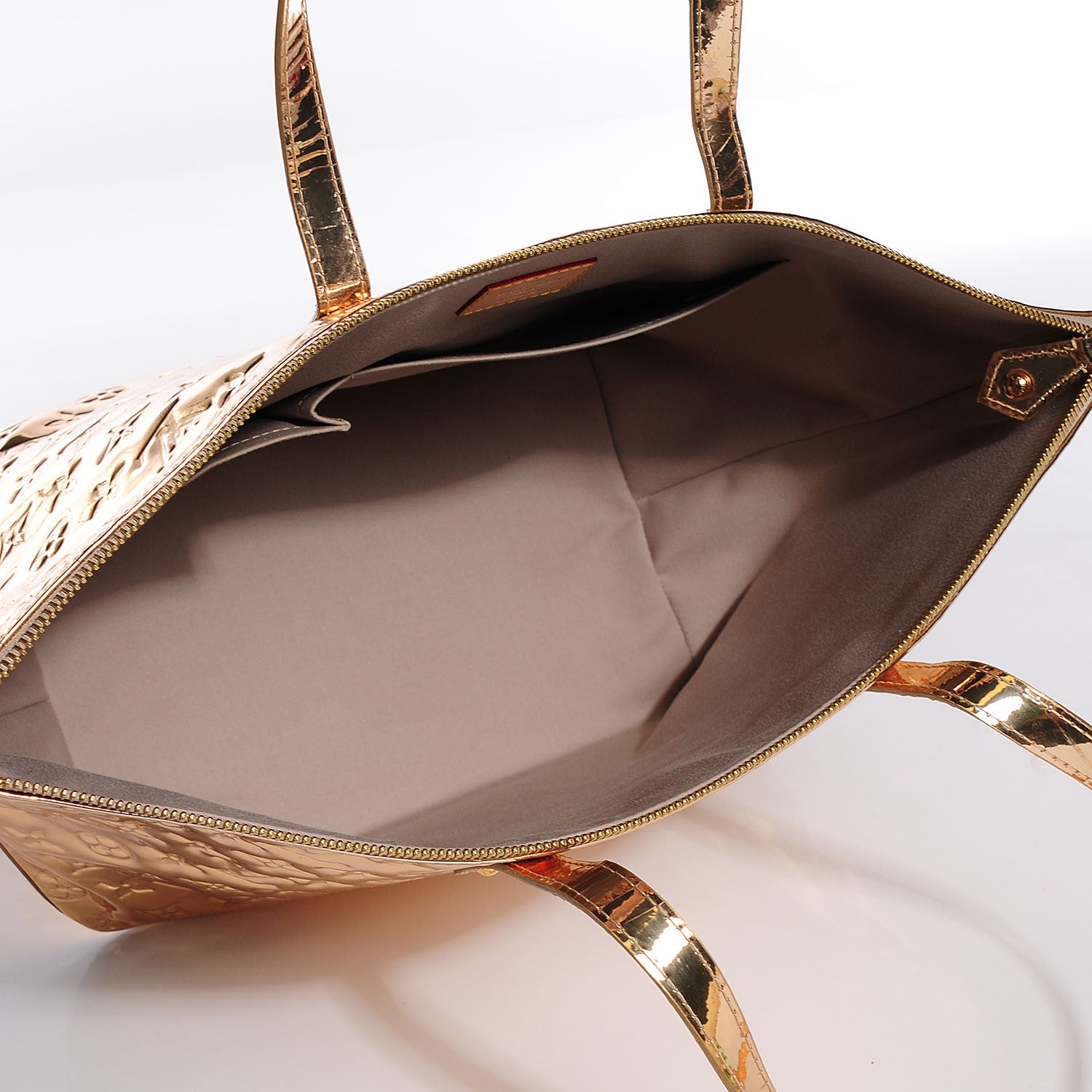 Louis Vuitton Monogram Miroir Bellevue GM Gold 5 of 7