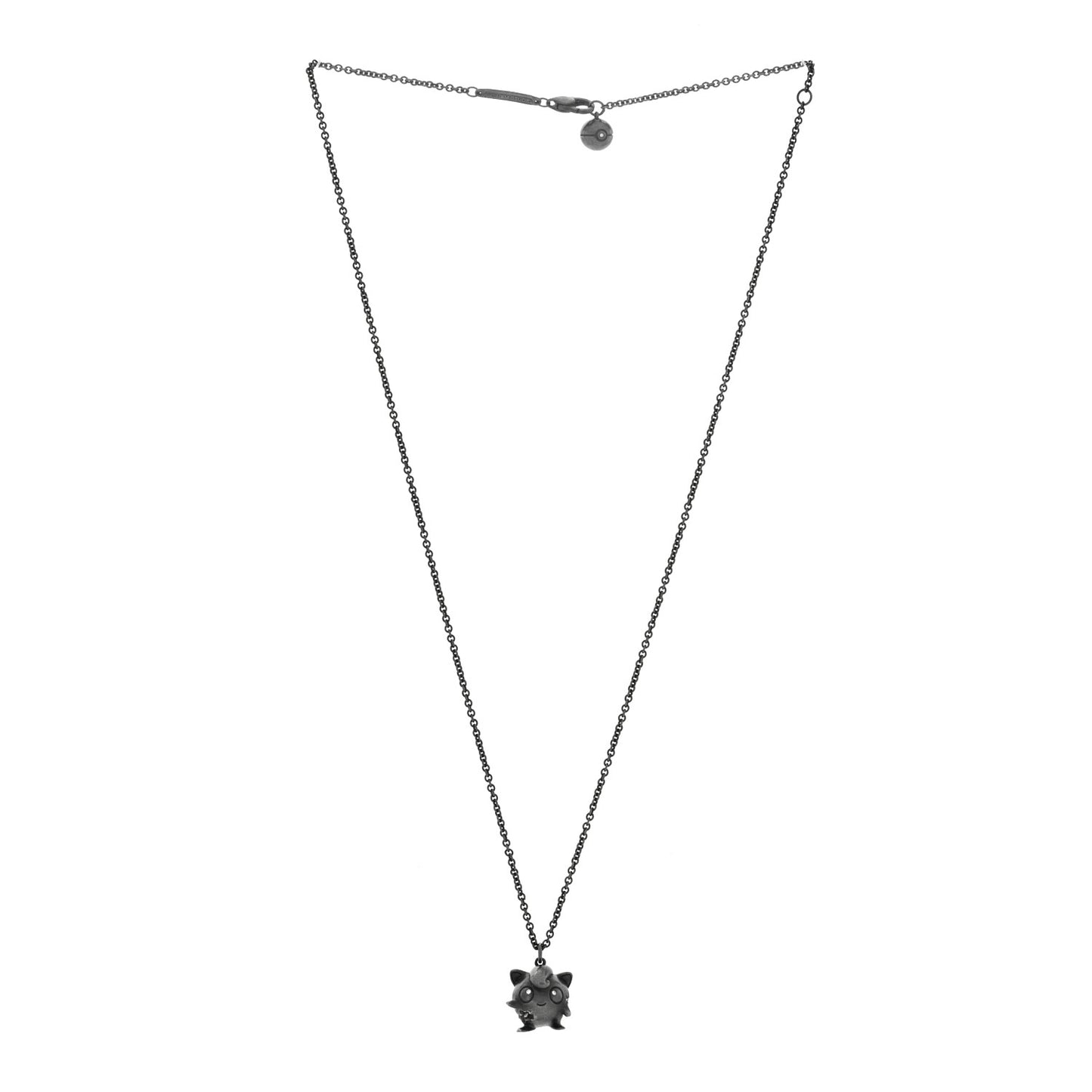 X ARSHAM STUDIOS X POKEMON Sterling Silver Diamond JigglyPuff Pendant Necklace