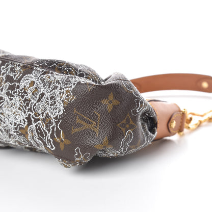 Louis Vuitton Monogram Dentelle Kirsten Silver 6 of 10