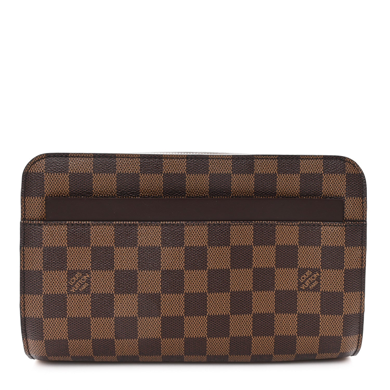 Louis Vuitton Damier Ebene Pochette Saint Louis Clutch 1 of 7