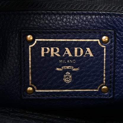 Prada Vitello Daino Shopping Tote Inchiostro 6 of 13
