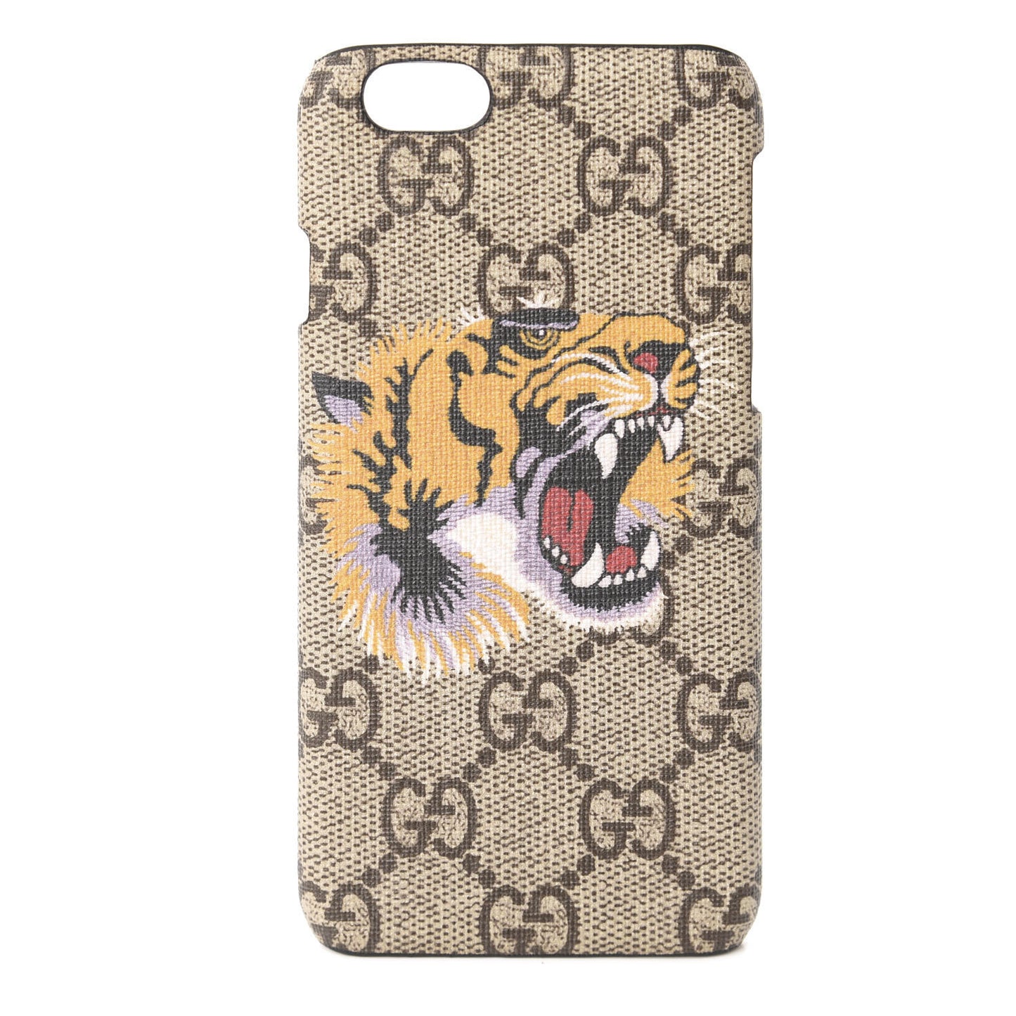 GG Supreme Monogram Tiger Print iPhone 6 Case