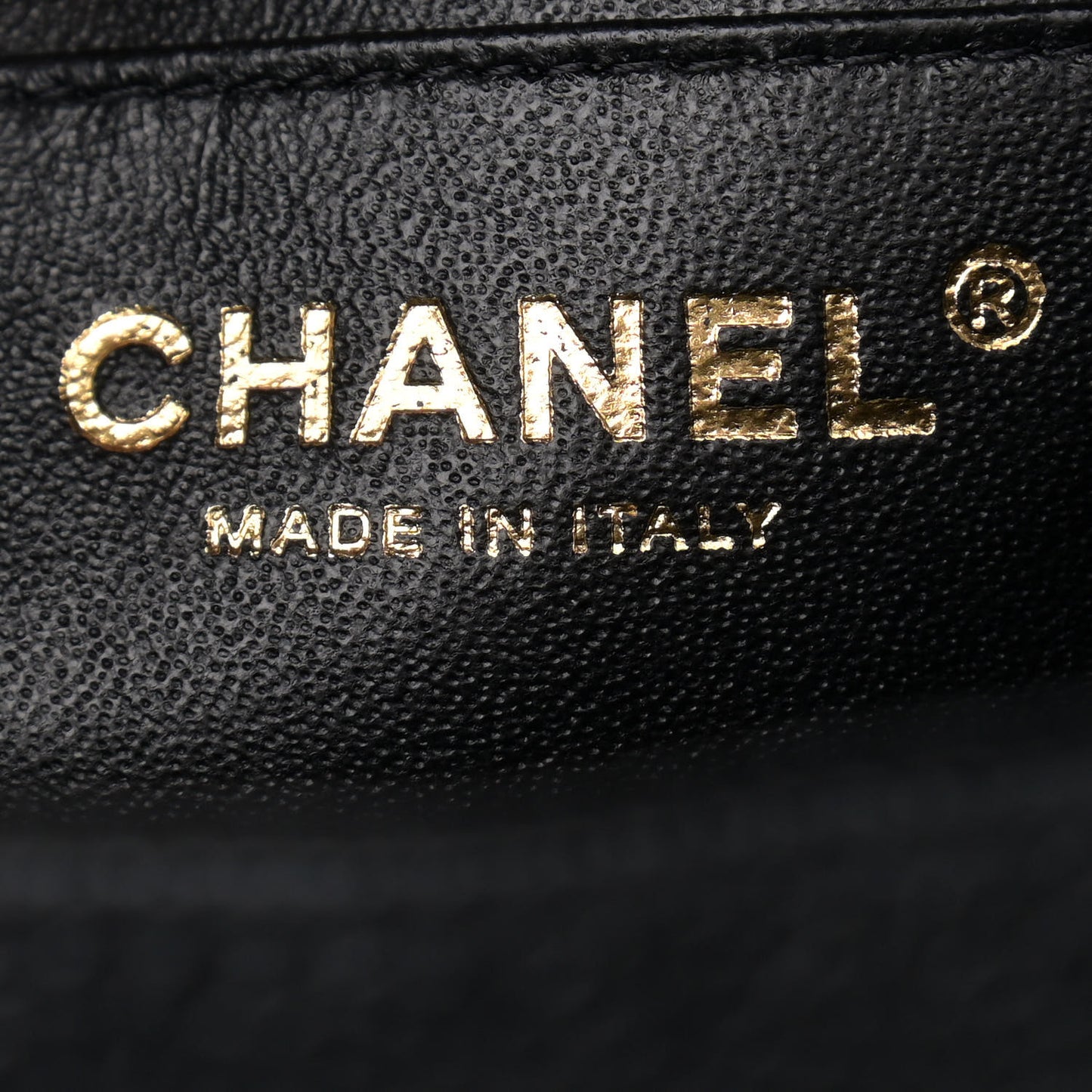Caviar Quilted Jumbo Single Flap Black