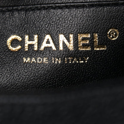 Chanel Caviar Quilted Jumbo Single Flap Black 6 of 9