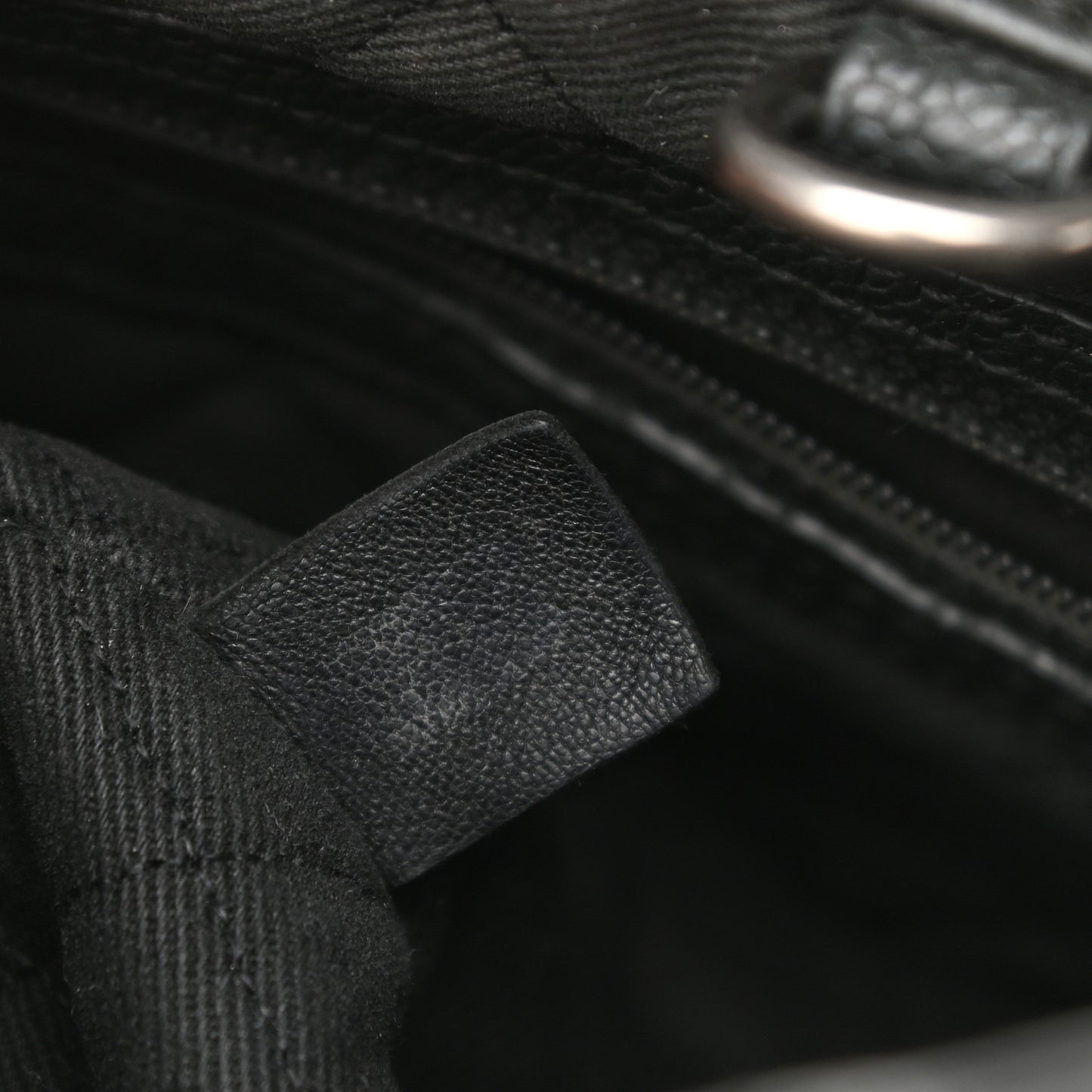 Caviar Timeless CC Shopping Tote Black