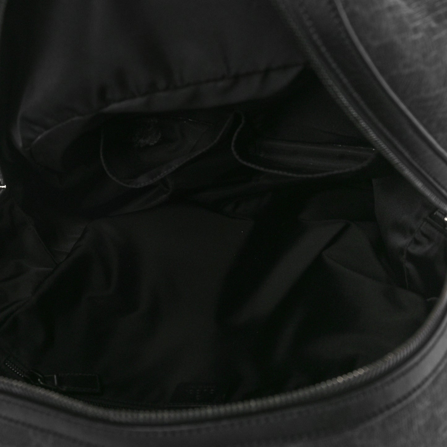 GG Supreme Monogram Medium Day Backpack Grey Black