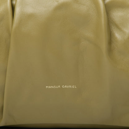 Mansur Gavriel Lambskin Wave Frame Clutch Safari 8 of 8
