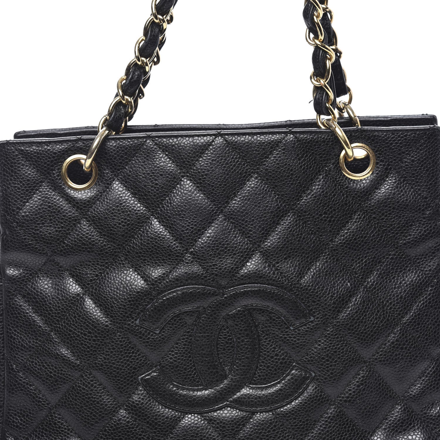 Chanel Caviar Quilted Petit Timeless Tote PTT Black 15 of 15
