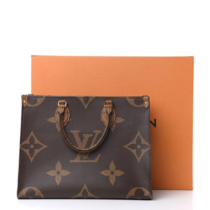 Louis Vuitton Reverse Monogram Giant Onthego MM 10 of 10