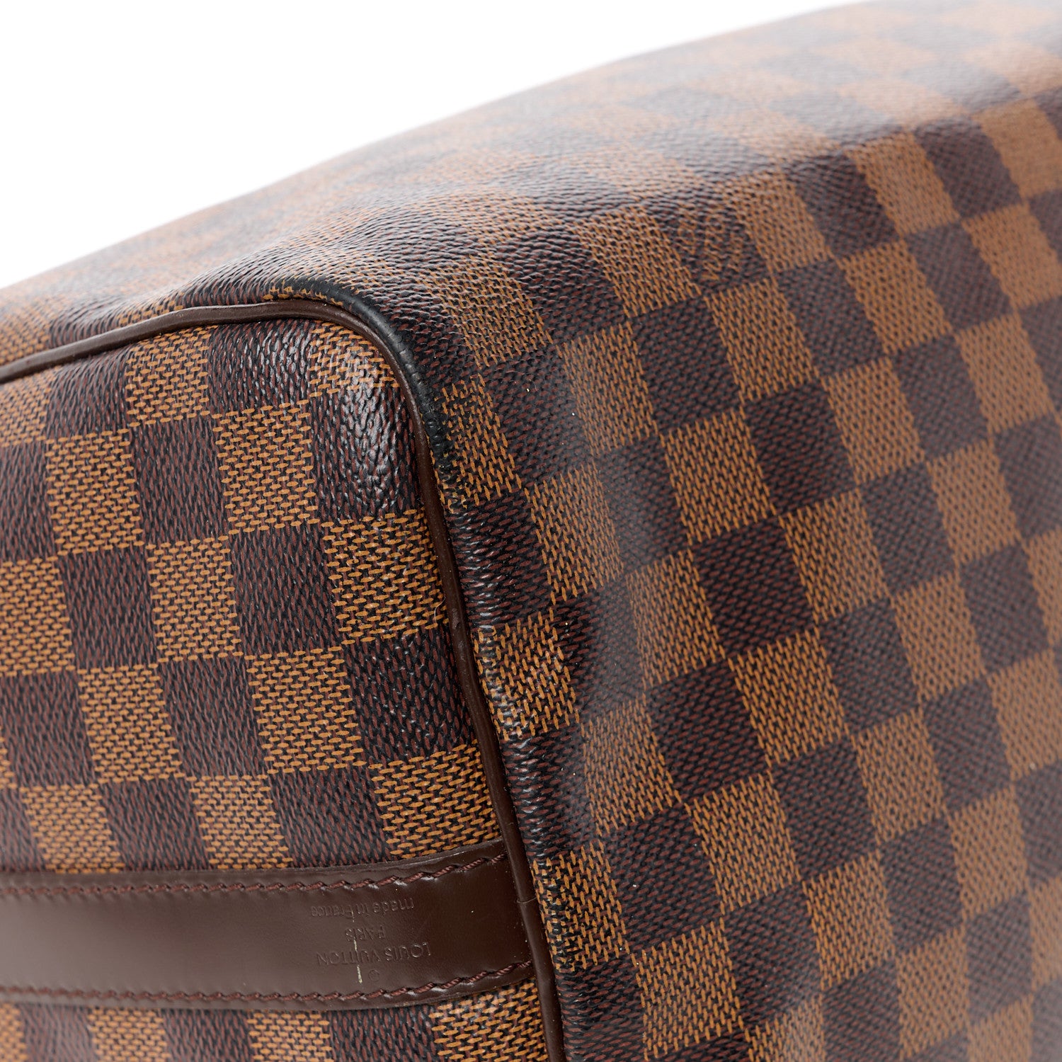 Louis Vuitton Damier Ebene Speedy Bandouliere 30 17 of 18