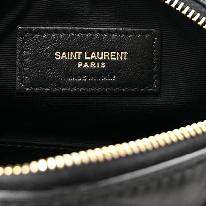 Saint Laurent Lambskin Monogram Mini Sade Tube Bag Black 6 of 10
