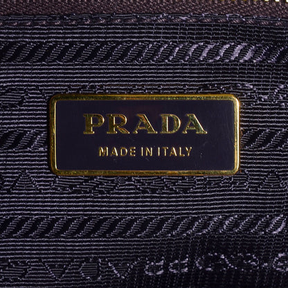 Prada Tessuto Nylon Quilted Tote Viola 7 of 9