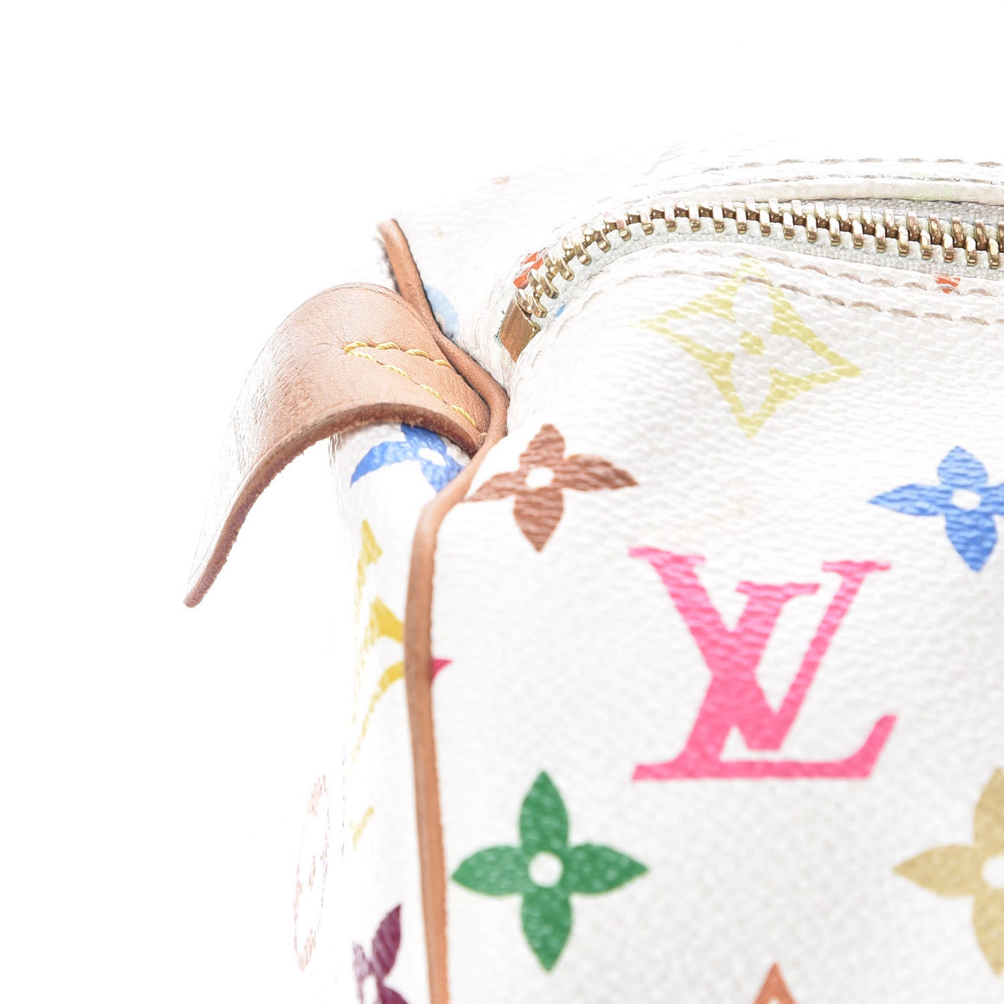 Monogram Multicolor Speedy 30 White