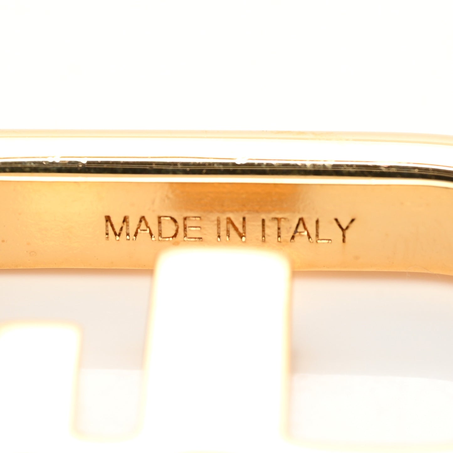 Metal O'Lock Strap You Gold