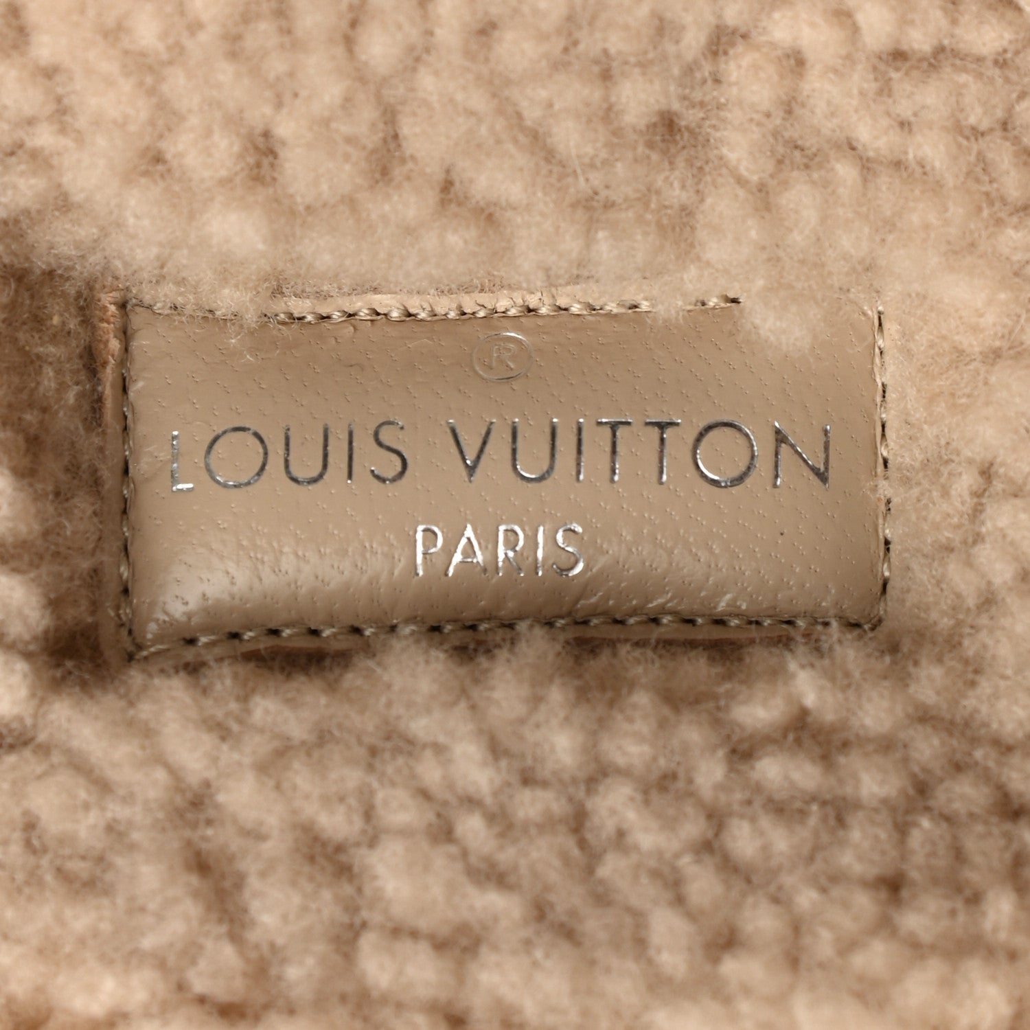 Louis Vuitton Shearling Bom Dia Flate Mules 38.5 Beige 8 of 10