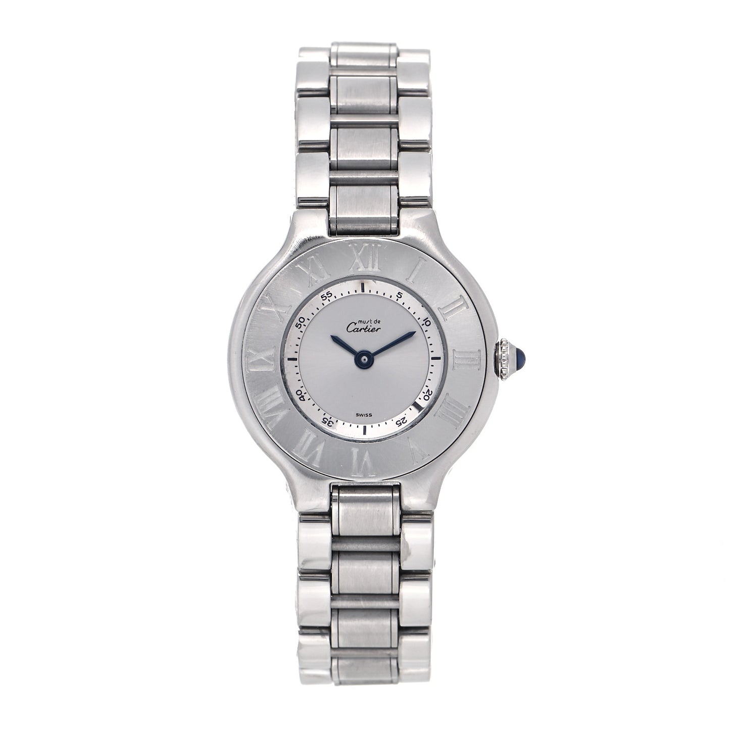 Stainless Steel 28mm Must De 21 Quartz Watch