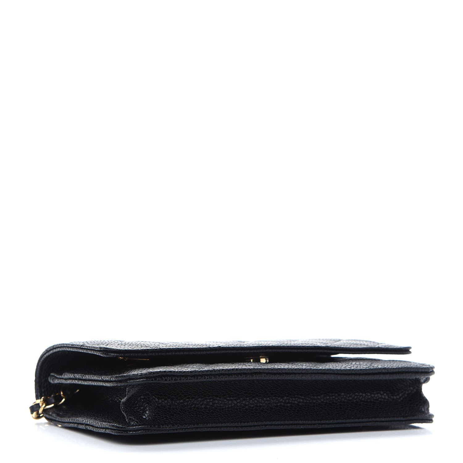 Chanel Caviar Quilted Wallet On Chain WOC Black 4 of 10