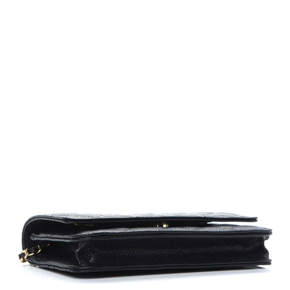 Chanel Caviar Quilted Wallet On Chain WOC Black 4 of 10