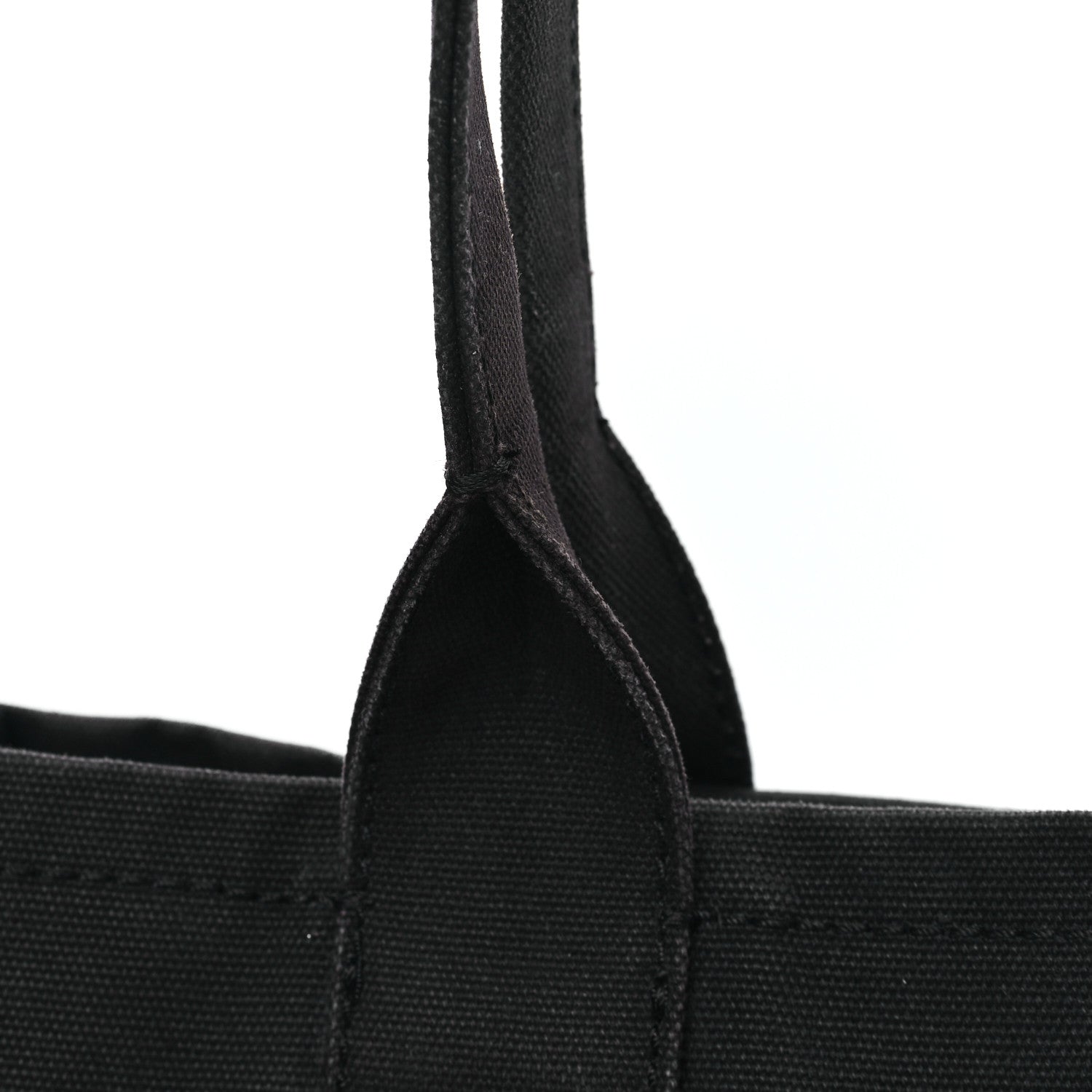 Marc Jacobs Cotton Canvas Large The Tote Bag Black 11 of 12