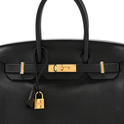 Hermes Togo Birkin 30 Black 8 of 12