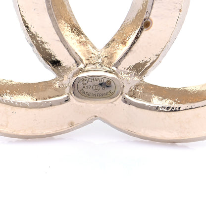 Chanel Baguette Crystal CC Brooch Gold 4 of 6