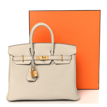 Hermes Togo Birkin 25 Beton 13 of 13