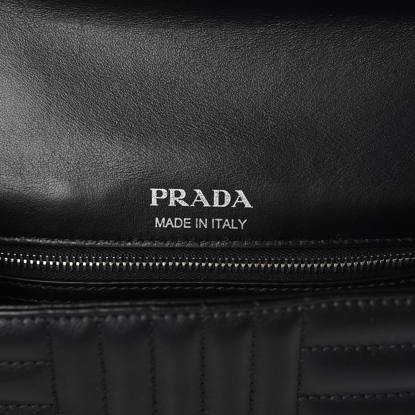 Soft Calfskin Impunture Diagramme Small Chain Flap Shoulder Bag Black