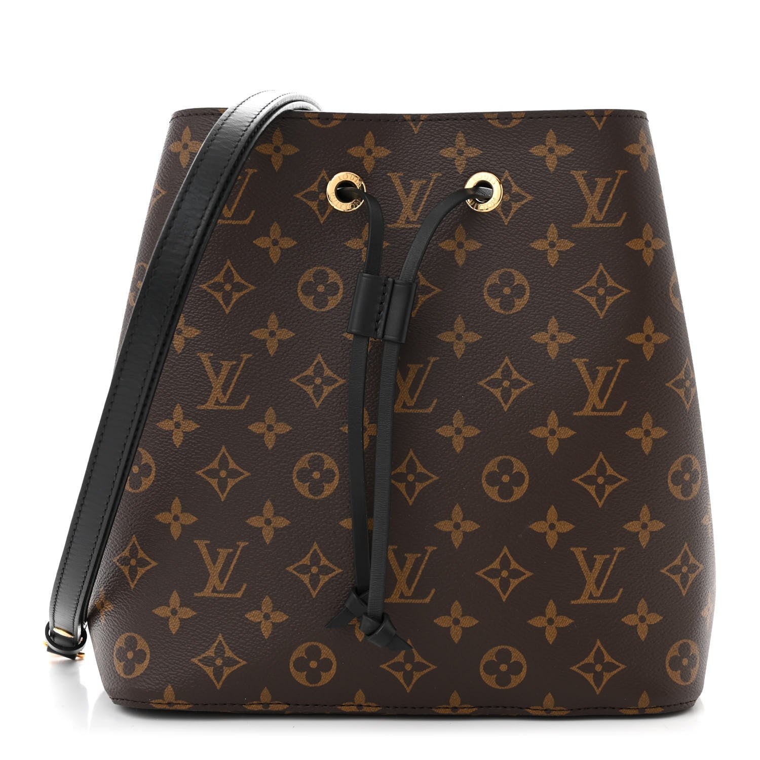 Louis Vuitton Monogram Neonoe MM Black 1 of 12