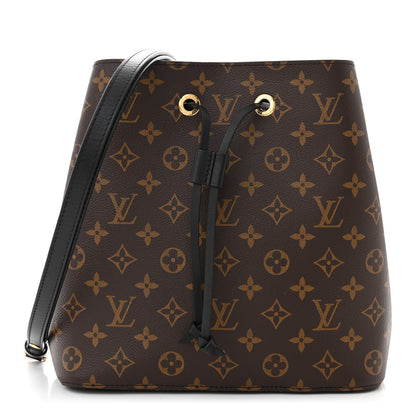Louis Vuitton Monogram Neonoe MM Black 1 of 12