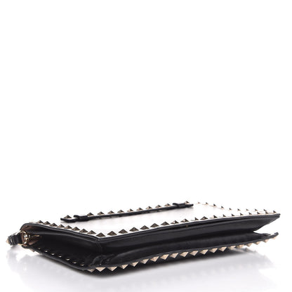 Valentino Garavani Nappa Rockstud Wristlet Clutch Black 4 of 7