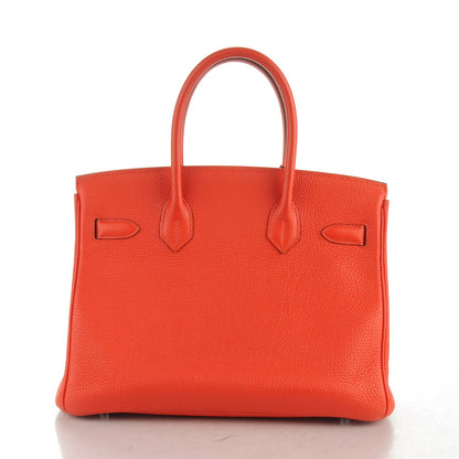 Hermes Togo Birkin 30 Capucine 16 of 27