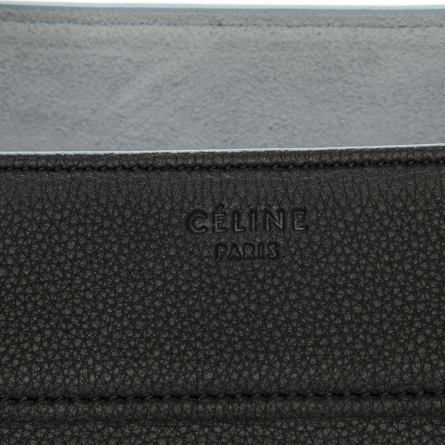 Baby Grained Calfskin Medium Phantom Luggage Anthracite